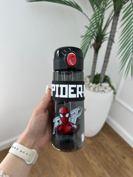 مطرة سبايدر مان بلاستيك جلدة